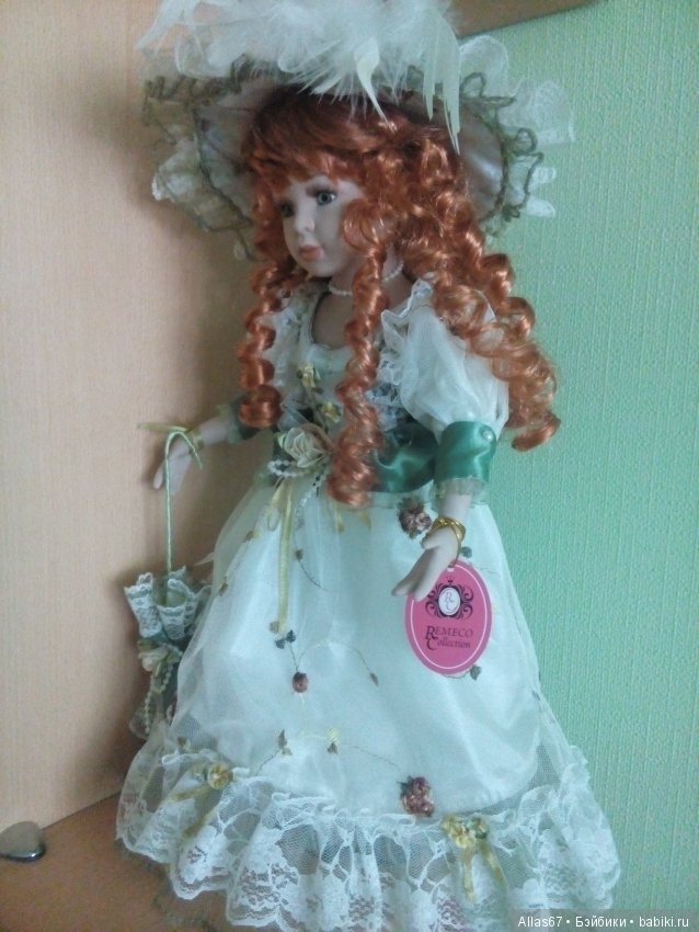 Красавица Анастасия — Фарфоровые куклы (фото 4)