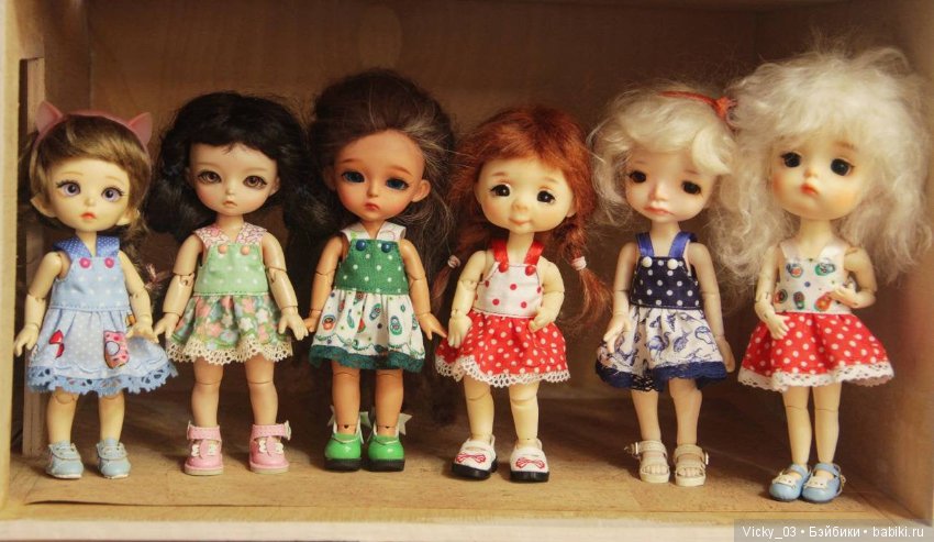 Платья для 1/8 бжд тиников Lati yellow, Secretdoll, Irrealdoll, Nikki Britt (фото 2)