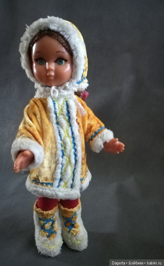 Кукла якутка, в национальном костюме — Хомутовка