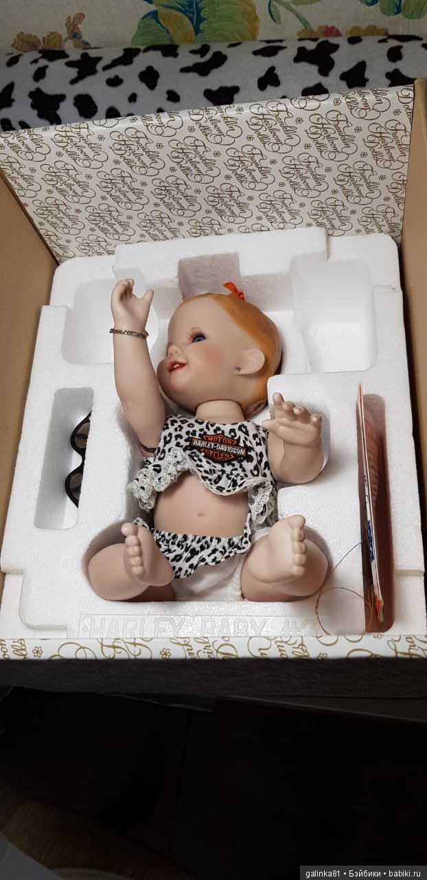 Маленькая байкерша Хейли — Фарфоровые куклы (фото 8)