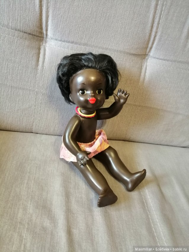 Кукла ссср,Негритянка, Ленигрушка, автор Мотовилова (фото 10)