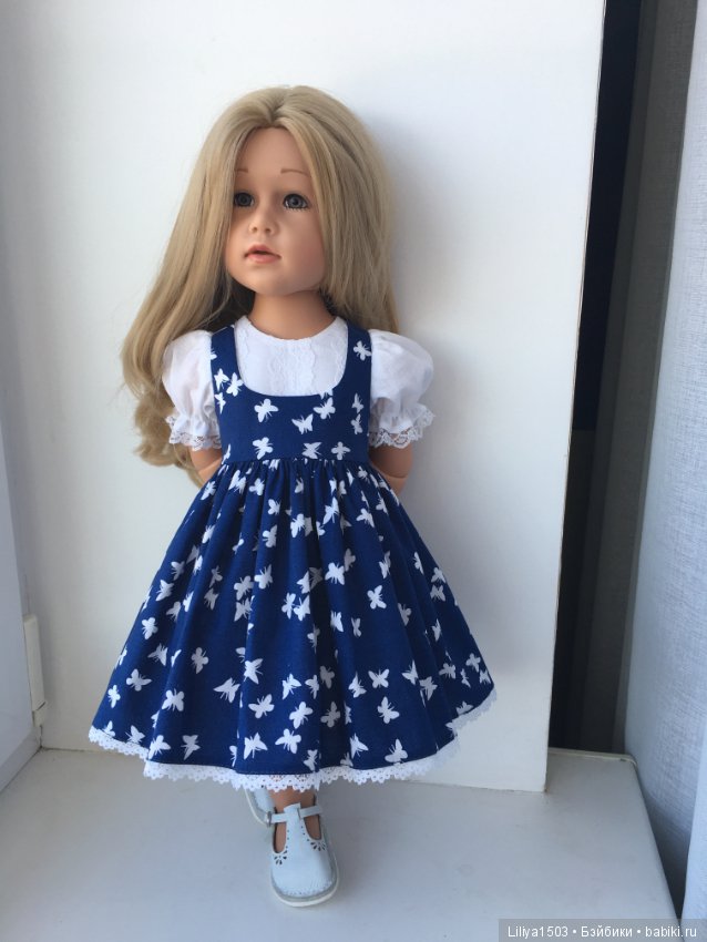 Продаю сарафан с блузкой для девочек Готц / Одежда для кукол / Шопик ...