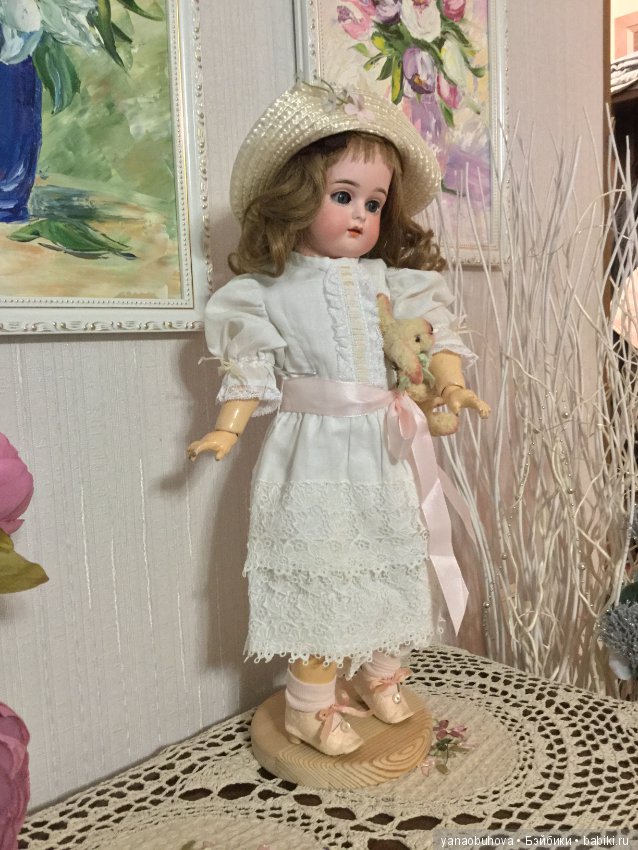 Продается антикварная кукла Каммер Рейнхард, молд 191, 46 см (фото 7)