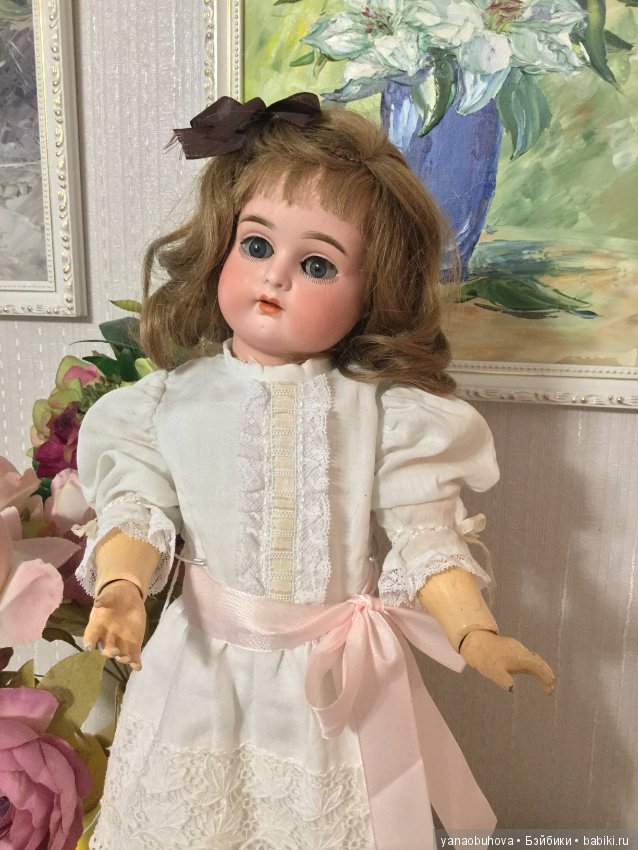 Продается антикварная кукла Каммер Рейнхард, молд 191, 46 см (фото 3)