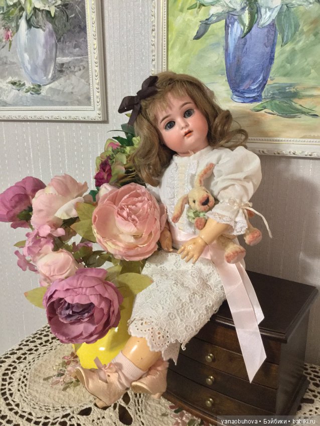 Продается антикварная кукла Каммер Рейнхард, молд 191, 46 см (фото 10)