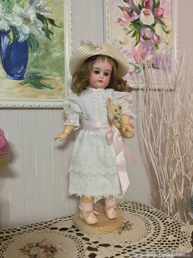 Продается антикварная кукла Каммер Рейнхард, молд 191, 46 см (фото 6)