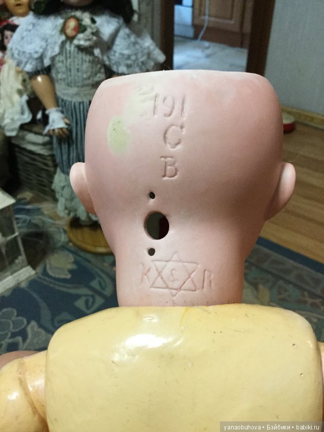 Продается антикварная кукла Каммер Рейнхард, молд 191, 46 см