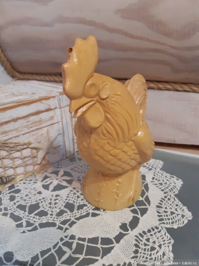 Целлулоидный петух ГДР — Винтажные куклы и игрушки детства (фото 4)