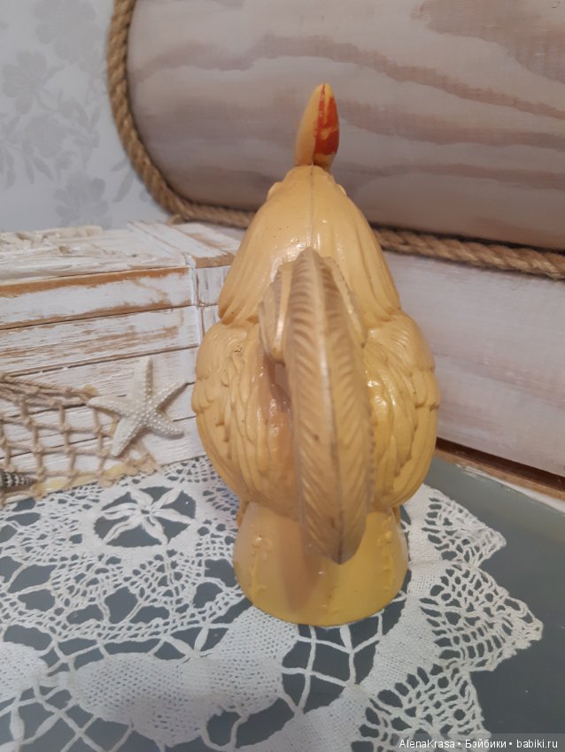 Целлулоидный петух ГДР — Винтажные куклы и игрушки детства (фото 6)