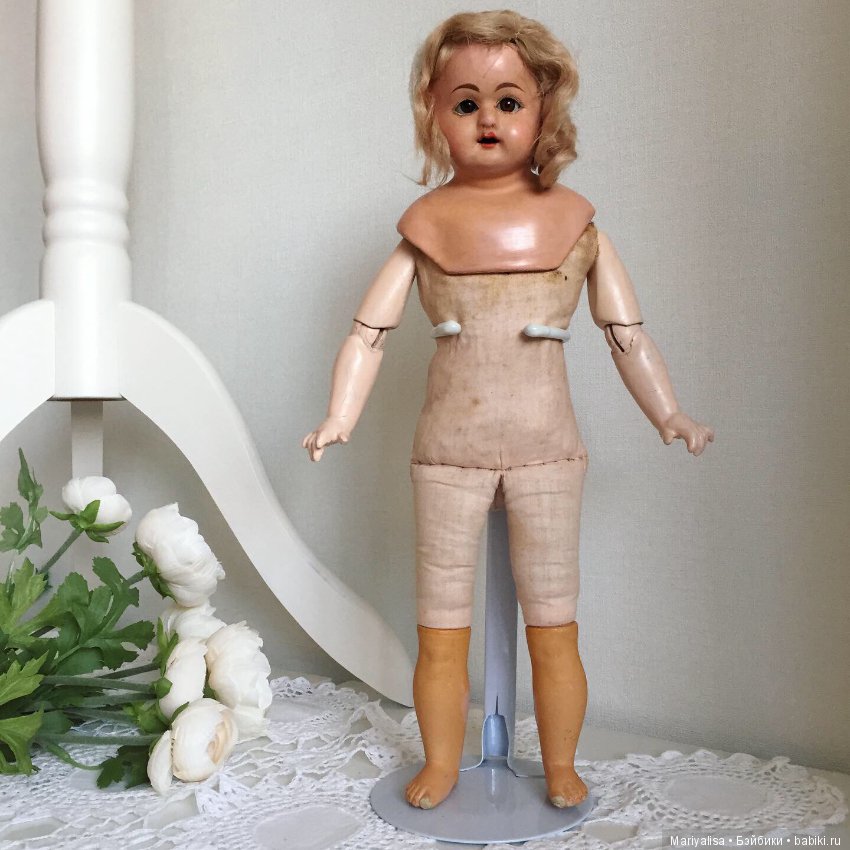 Редкая антикварная кукла Schilling (фото 6)