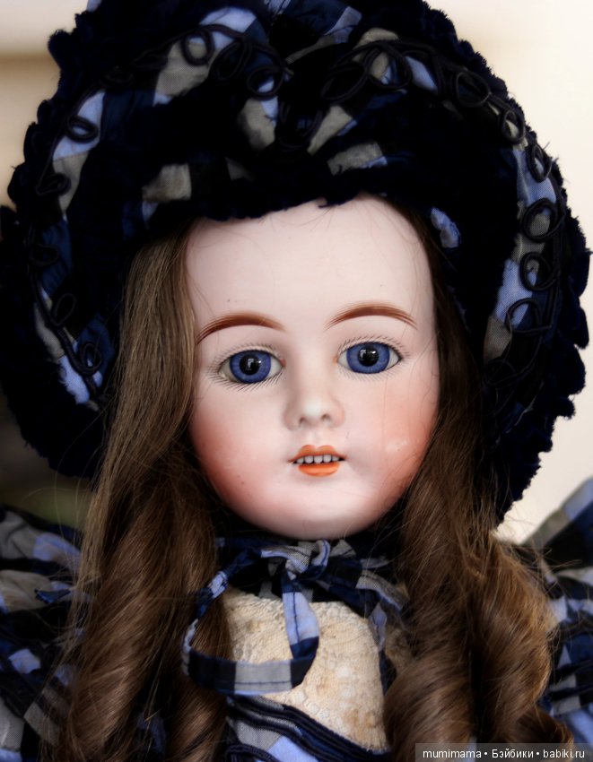 Антикварная кукла Штеффи Gebrüder Kühnlenz 44-30 DEP для французского рынка. Рост 58 см