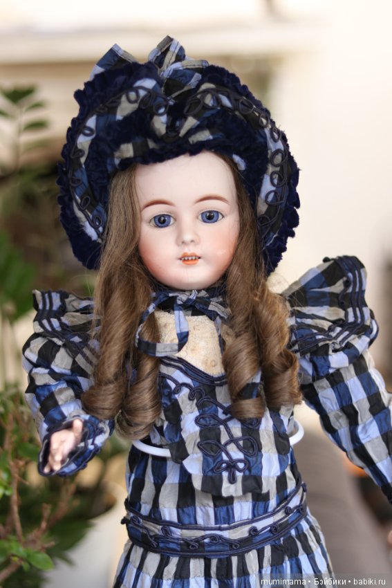 Антикварная кукла Штеффи Gebrüder Kühnlenz 44-30 DEP для французского рынка. Рост 58 см (фото 7)