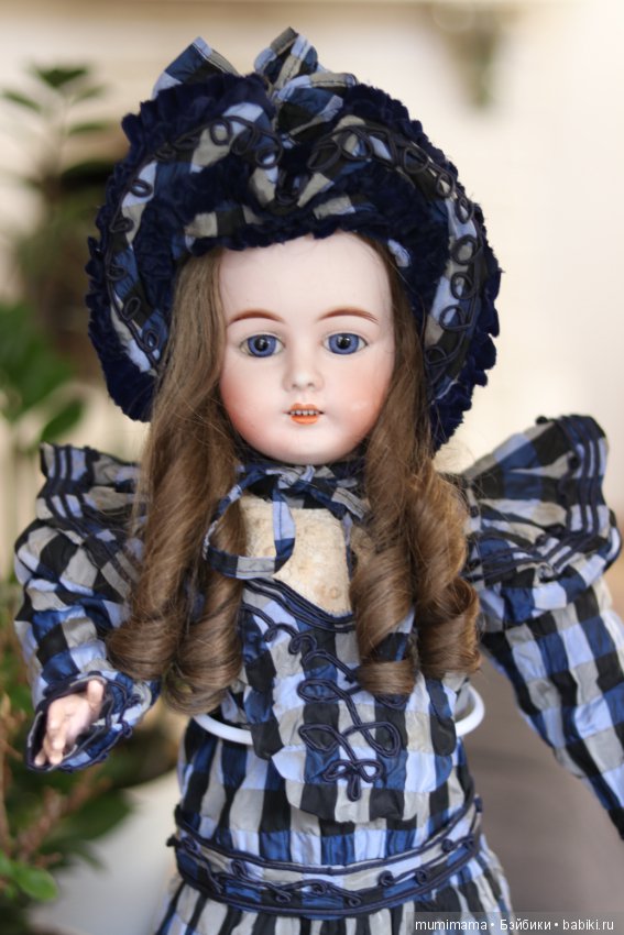 Антикварная кукла Штеффи Gebrüder Kühnlenz 44-30 DEP для французского рынка. Рост 58 см (фото 4)