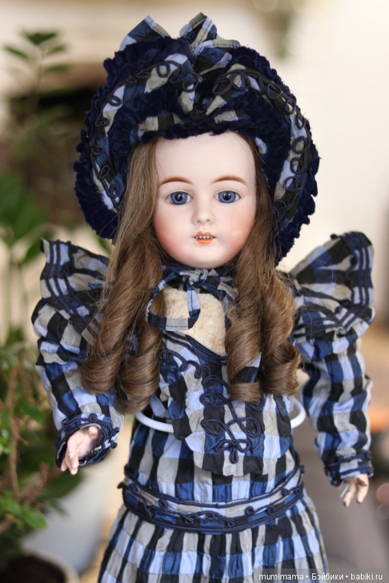 Антикварная кукла Штеффи Gebrüder Kühnlenz 44-30 DEP для французского рынка. Рост 58 см (фото 10)