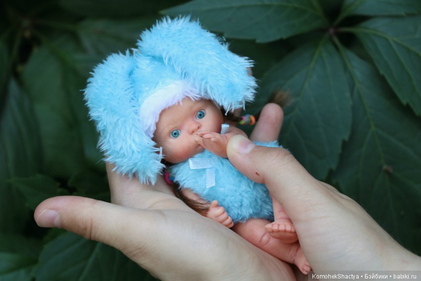 АКЦИЯ!Мини реборненок ,13 см