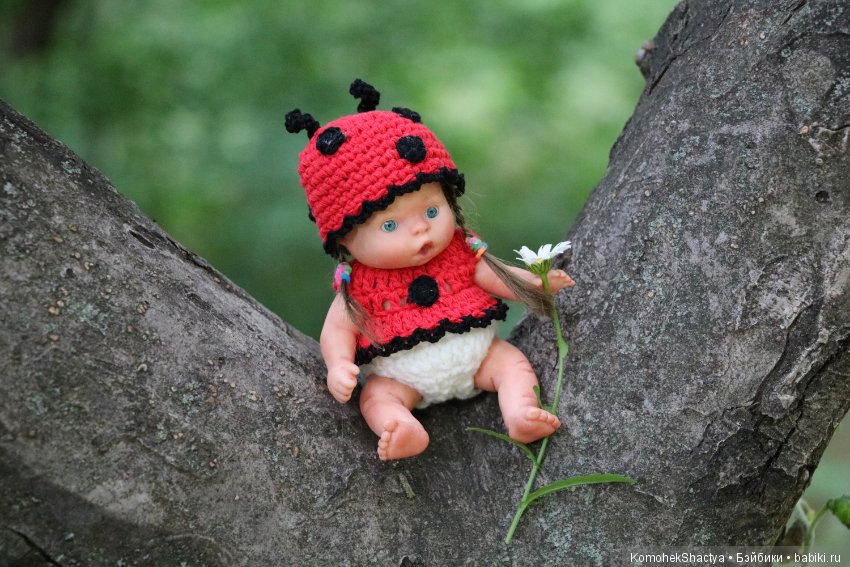 АКЦИЯ!Мини реборненок ,13 см (фото 4)