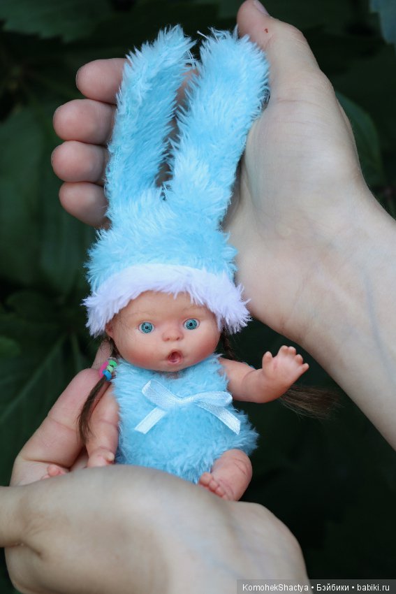 АКЦИЯ!Мини реборненок ,13 см (фото 2)