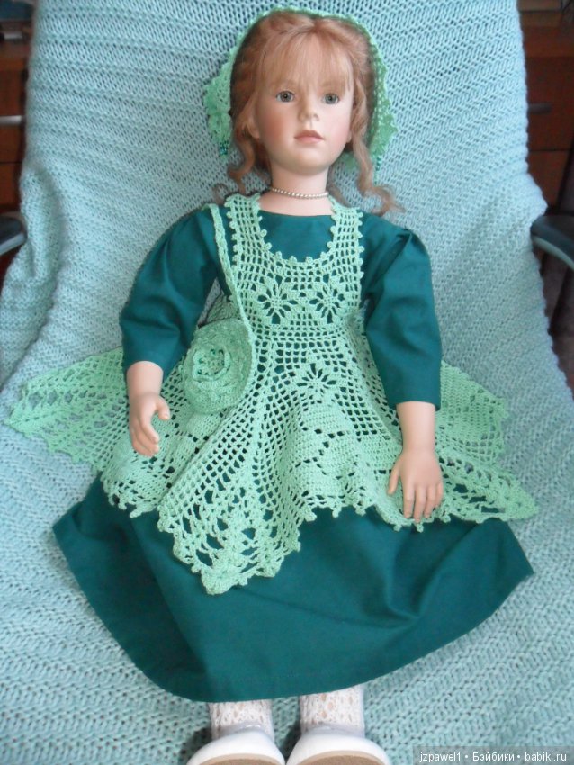 Наряд "Барышня-крестьянка" для кукол 70-75см (фото 4)