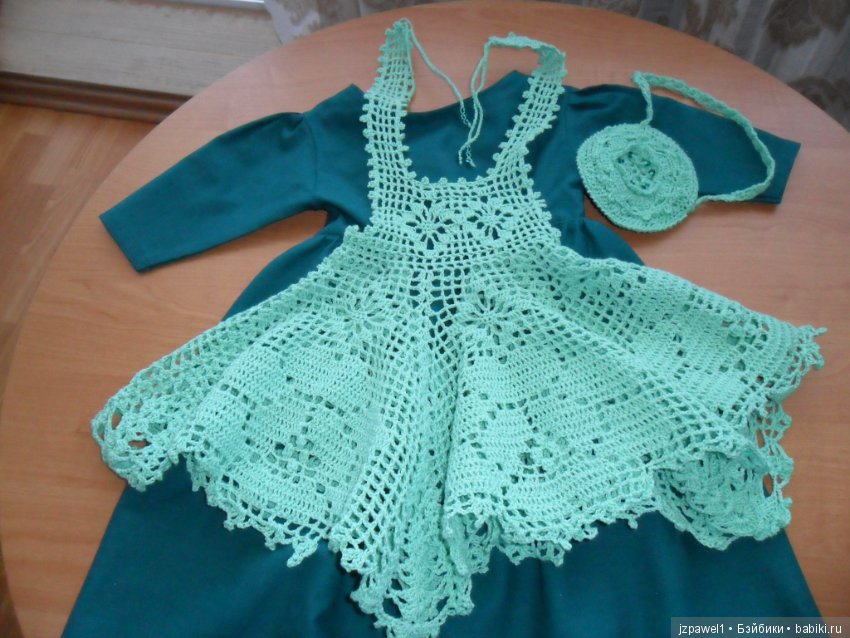 Наряд "Барышня-крестьянка" для кукол 70-75см (фото 7)