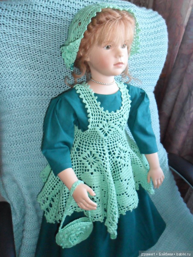 Наряд "Барышня-крестьянка" для кукол 70-75см (фото 3)