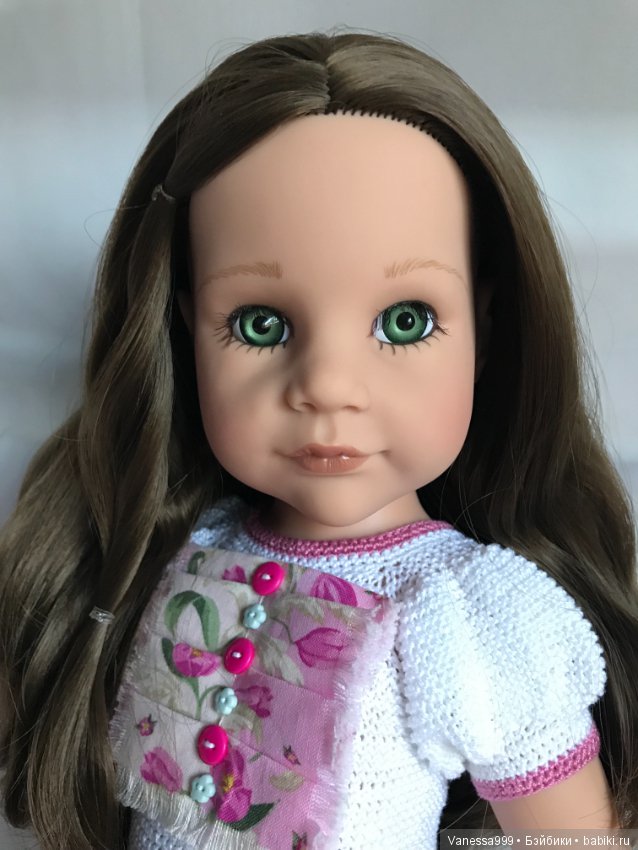 Ханна «В спортзале» с зелёными глазками 2017 г. от Готц(Gotz)