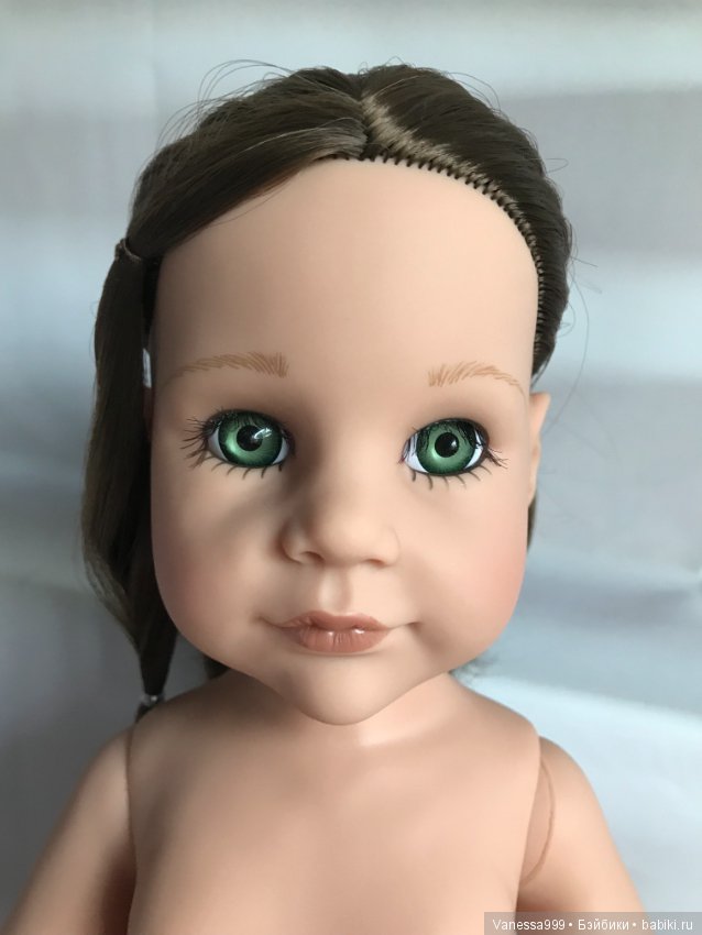 Ханна «В спортзале» с зелёными глазками 2017 г. от Готц(Gotz) (фото 2)