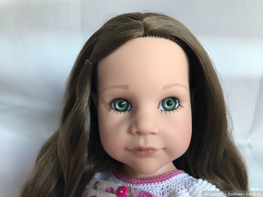 Ханна «В спортзале» с зелёными глазками 2017 г. от Готц(Gotz)