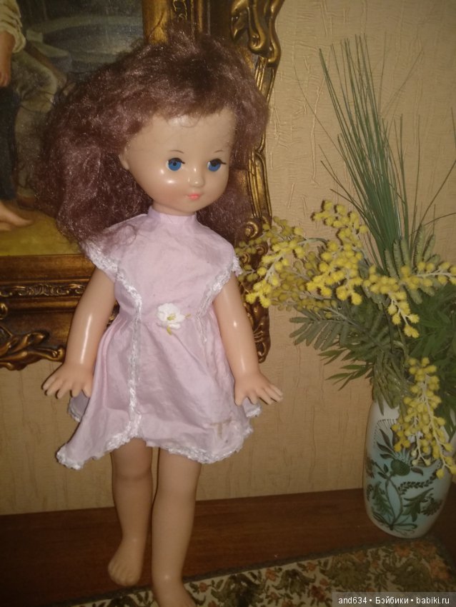 Кукла нина ссср ходячая в родном платье