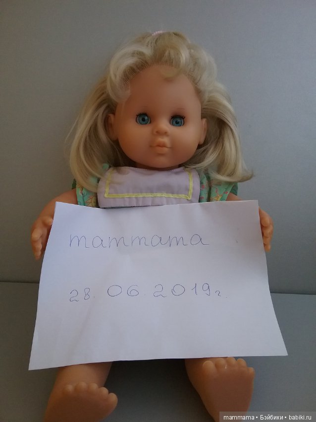 Кукла от Zapf Creatiоn — Винтажные куклы и игрушки детства (фото 5)