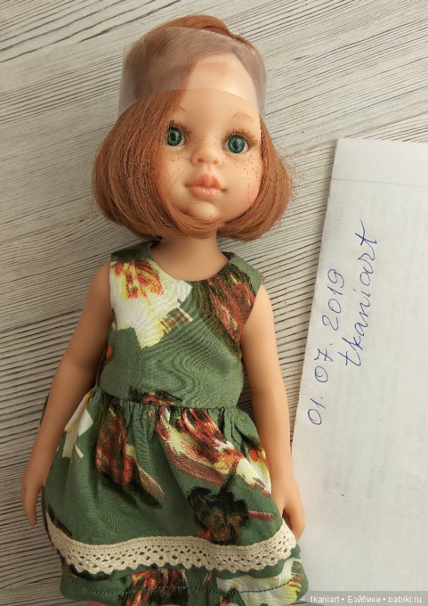 Летнее цветное платье для Паола Рейна, тело 2018 года (фото 5)