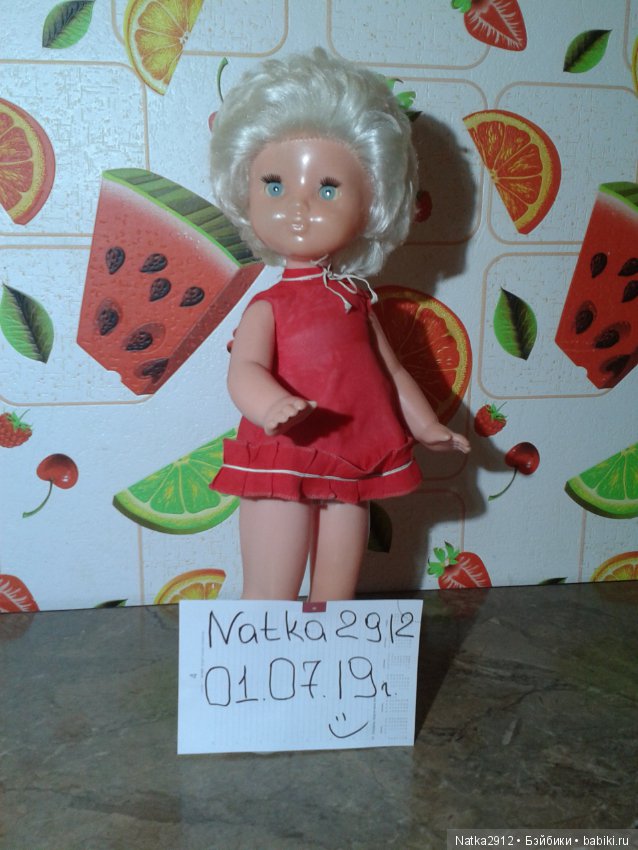 Кукла СССР Алёнка. Киев — Винтажные куклы и игрушки детства (фото 6)
