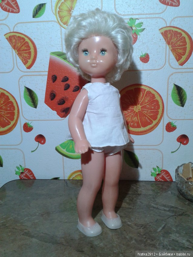 Кукла СССР Алёнка. Киев — Винтажные куклы и игрушки детства (фото 4)