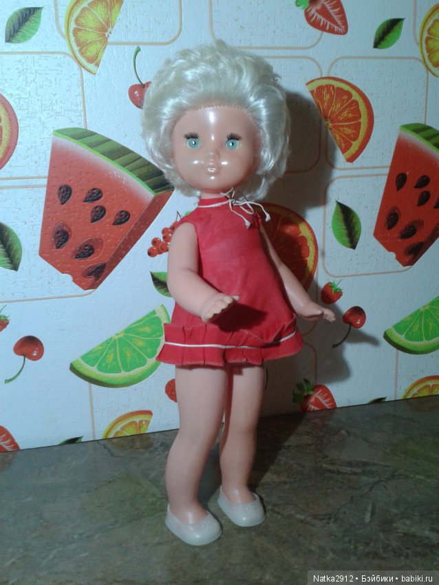 Кукла СССР Алёнка. Киев — Винтажные куклы и игрушки детства (фото 5)