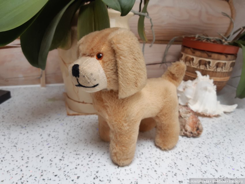 Винтажная собака ГДР — Винтажные куклы и игрушки детства (фото 3)