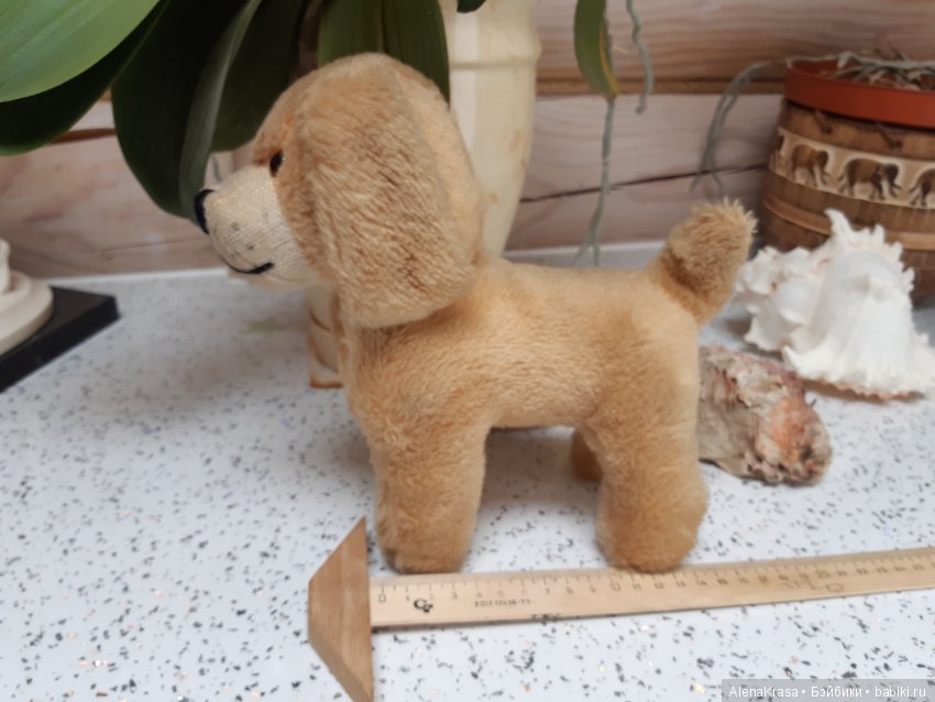 Винтажная собака ГДР — Винтажные куклы и игрушки детства (фото 4)