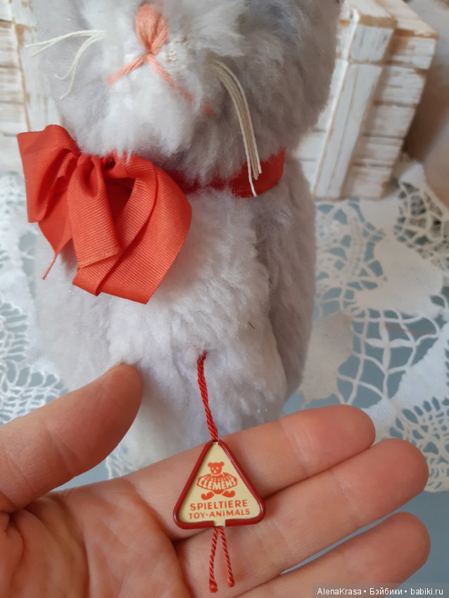 Винтажный котенок — Винтажные куклы и игрушки детства (фото 2)