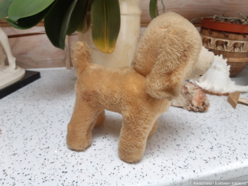 Винтажная собака ГДР — Винтажные куклы и игрушки детства (фото 2)