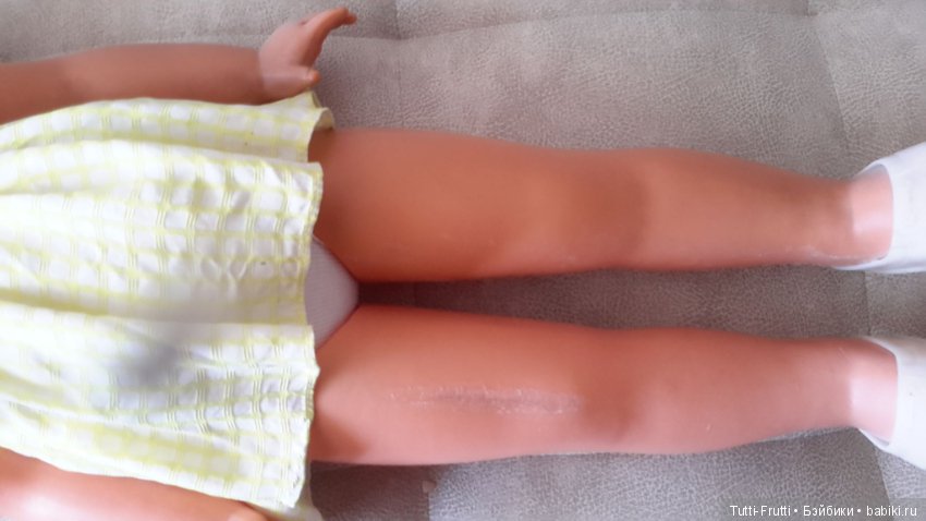 Кукла СССР паричковая ,Днепропетровск 65 см,клеймо Кошка,во всем родном (фото 7)