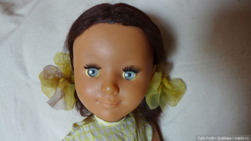 Кукла СССР паричковая ,Днепропетровск 65 см,клеймо Кошка,во всем родном (фото 2)