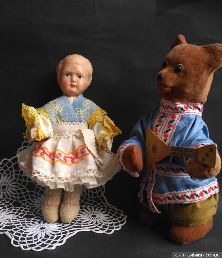 Винтажная сувенирная куколка (фото 3)