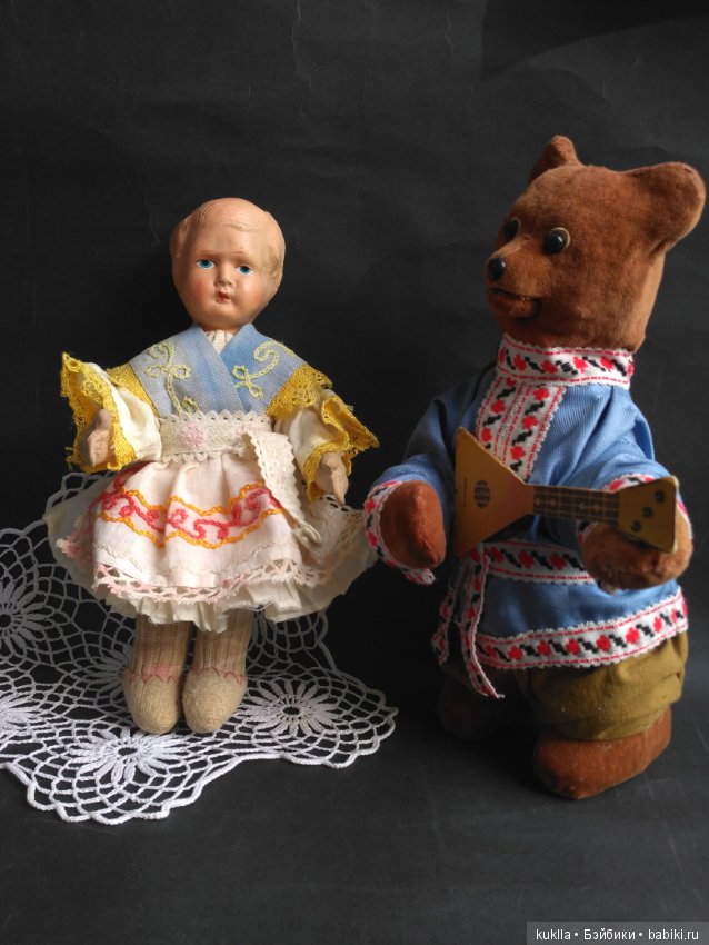 Винтажная сувенирная куколка (фото 2)