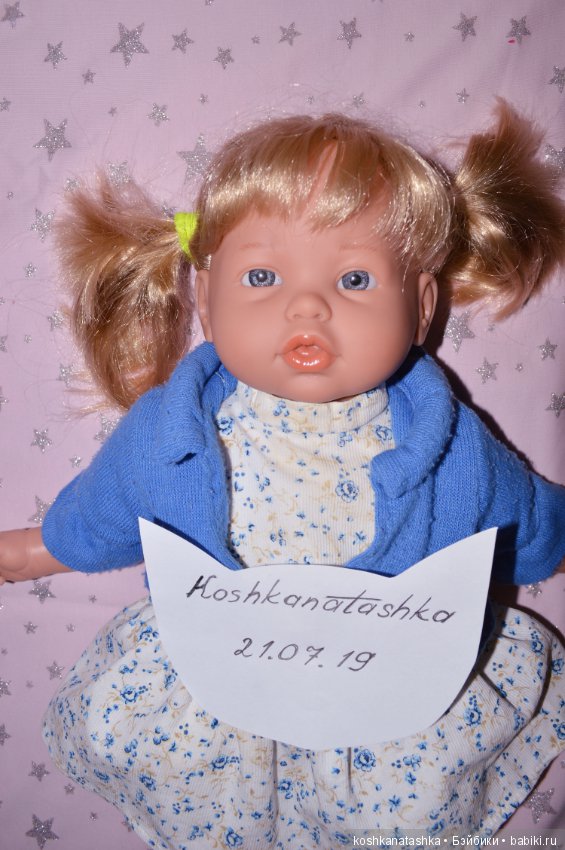 Мягконабивная девочка Munecas Arias, 45см (фото 7)