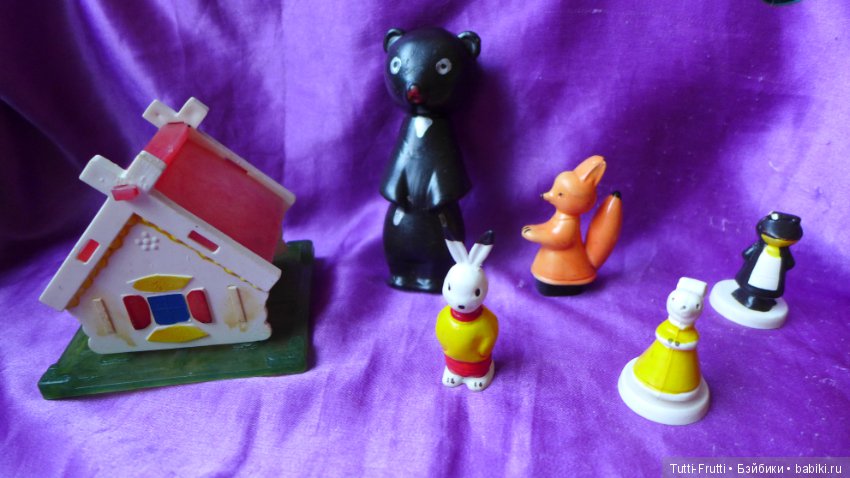 Игрушка СССР,винтаж /Набор Теремок (фото 5)