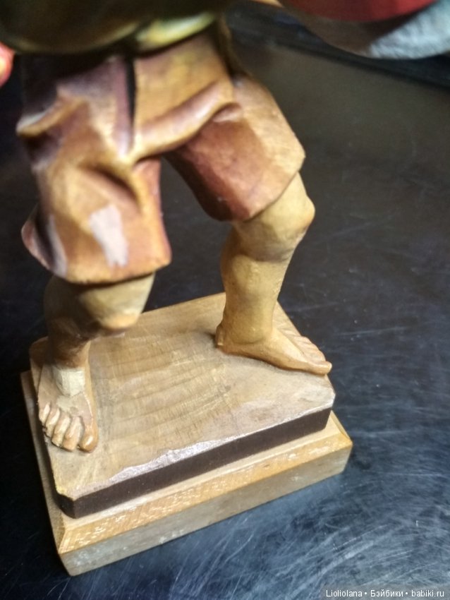 Пара деревянных статуэток Концерт. Anri (фото 8)