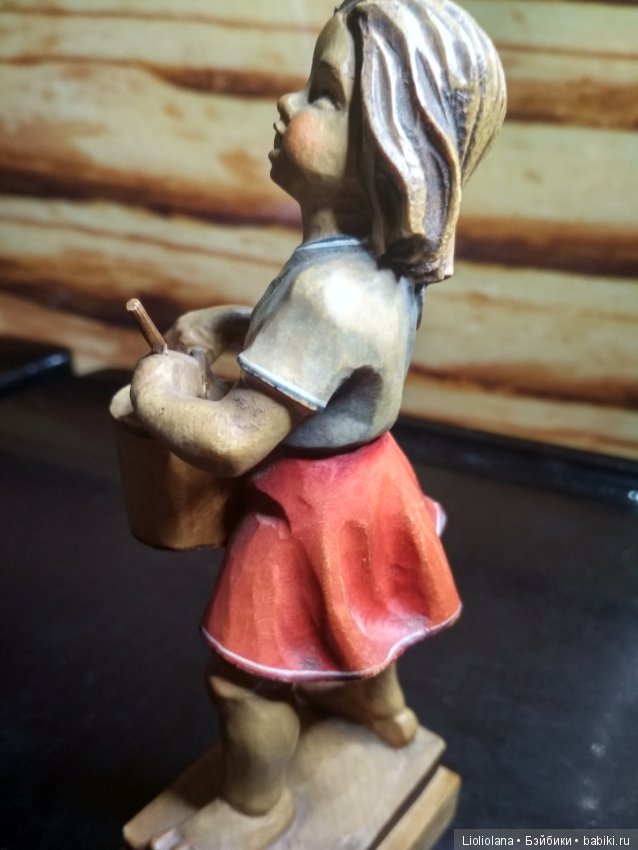 Пара деревянных статуэток Концерт. Anri