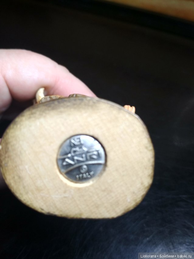 Деревянная статуэтка Девочка С Зайчиком от Anri и Ferrandiz . Италия. Рассрочка (фото 7)