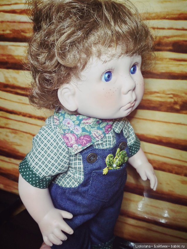 Кукла виниловая Ангелочек-дачник от Lee Middleton (фото 8)