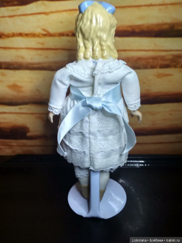Фарфоровая портретная кукла Алиса Рузвельт от Kathy Redmond. 1990 год (фото 6)