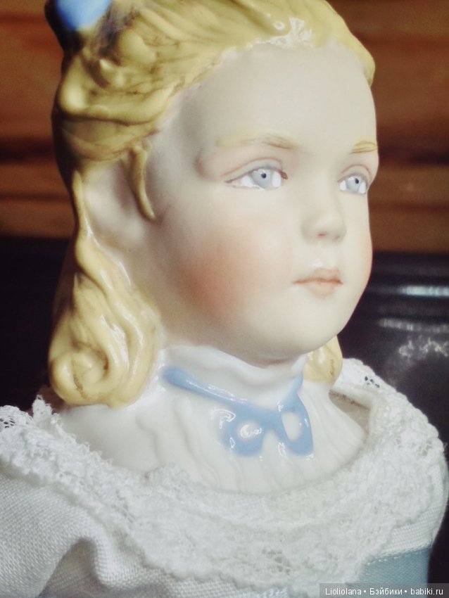 Фарфоровая портретная кукла Алиса Рузвельт от Kathy Redmond. 1990 год
