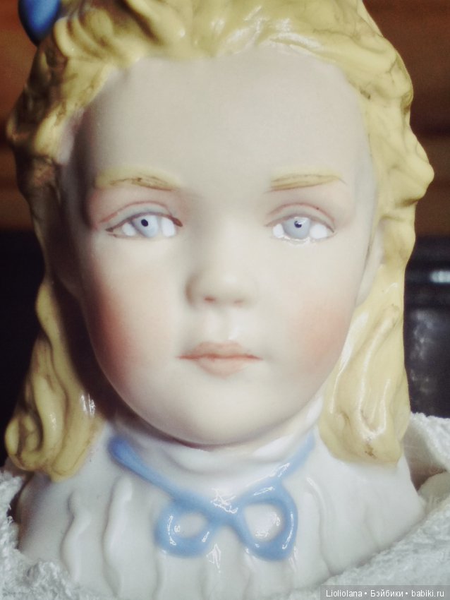 Фарфоровая портретная кукла Алиса Рузвельт от Kathy Redmond. 1990 год